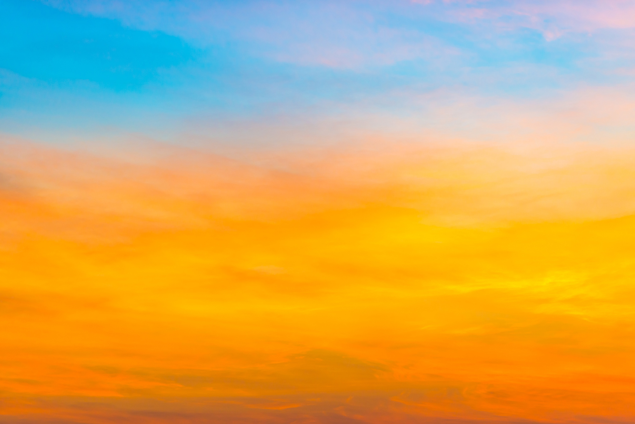Warm Sunset Colorful Sky Background